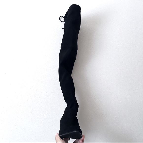 Stuart Weitzman Highland Suede Over The Knee Boots - Picture 6 of 7